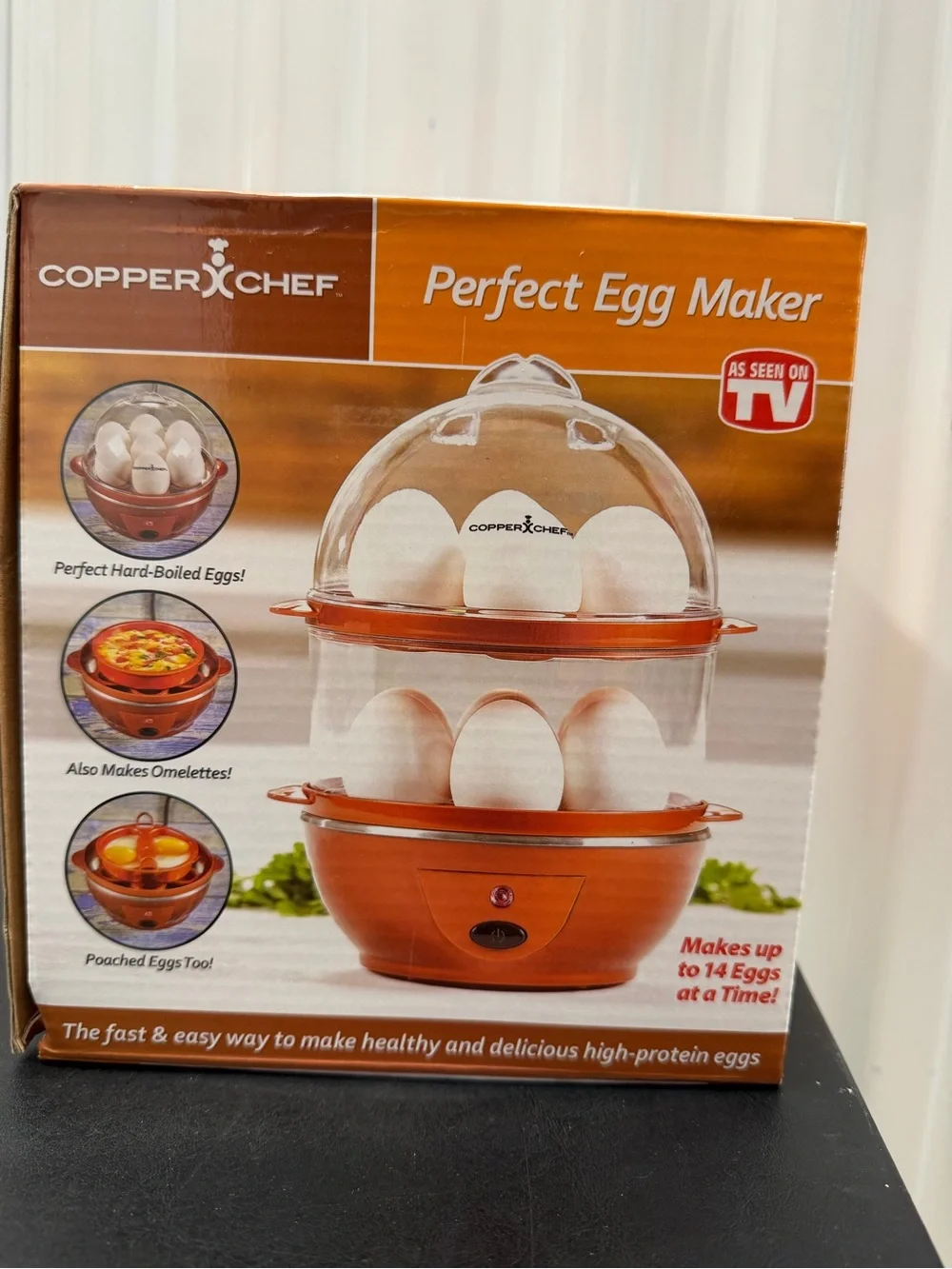 Copper Chef Perfect Egg Maker Small Kitchen Appliance